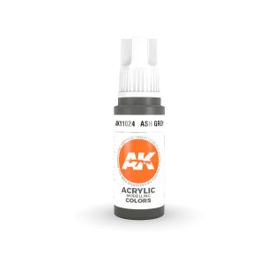 AK Interactive AK11024 3G Ash Gray Acrylic Paint 17ml