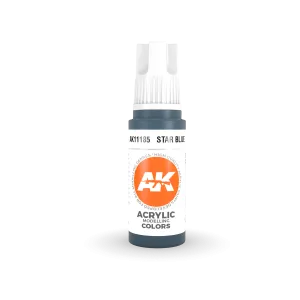 AK Interactive AK11185 3G Star Blue Acrylic Paint 17ml