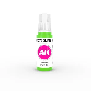 AK Interactive AK11275 3G Slime Green Punch Color Paint 17ml