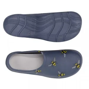 Briers Comfi Navy Bees Clogs - Size 6