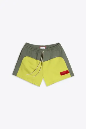 Crescent Blocked Original Sweatshorts (Algae)