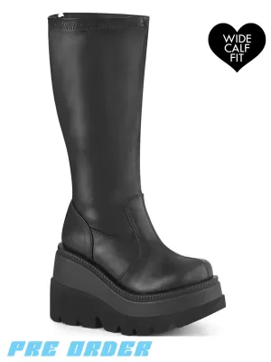 DEMONIA SHAKER-65WC BOOTS - WIDE CALF FIT ✰ PRE ORDER ✰