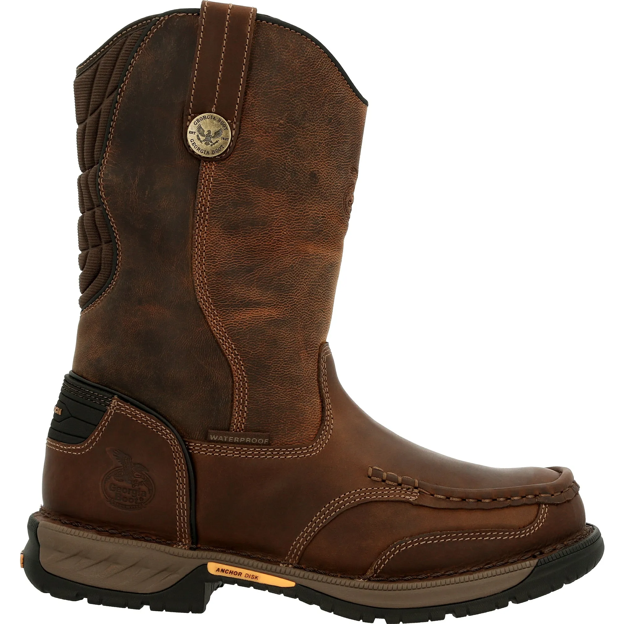 Georgia Men's Athens 360 Waterproof Pull-On Work Boot GB00441