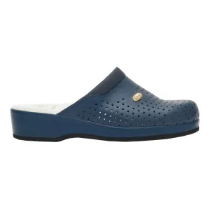 Scholl Clog Backguard - Unisex Clogs Navy Blue, Size 41